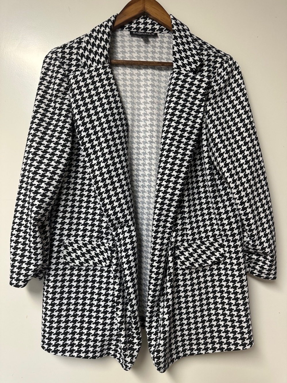 Houndstooth blazer - Large